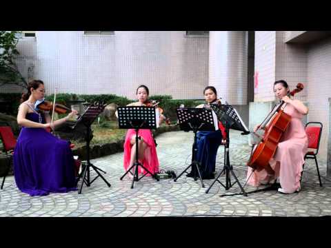 [concert] 凡妮莎弦樂四重奏 湖畔音樂會@嘉南第一景 Tr13.Albeniz - Tango in D 2016.04.23
