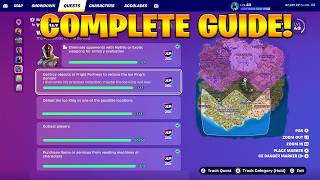 How to EASILY Complete ALL Week 2 in Fortnite locations Quest!
