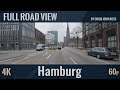 Hamburg, Germany: Altstadt - Neustadt - St. Pauli - Altona - 4K (2160p/60p)