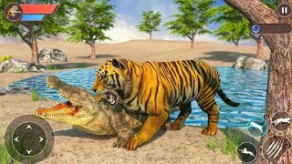 Tiger Family Simulator Virtual Animal Games : Android Games🐆🐆🐆 screenshot 1