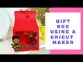 Gift Box using a Cricut Maker