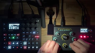 Elektron Syntakt & Dreadbox Typhon Industrial techno live 2