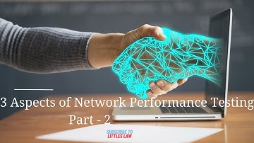 3 Major aspects of Network performance Testing #networkperformancetesting #jperf #iperf #littleslaw