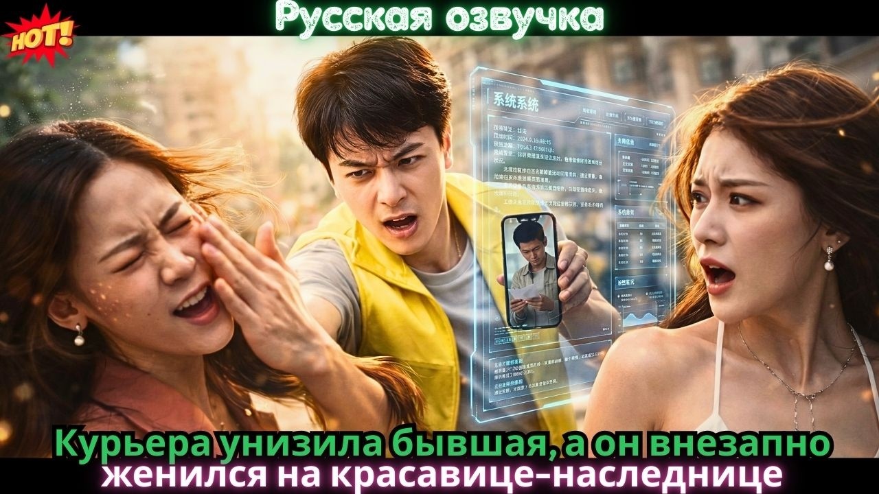 Курьера унизила бывшая, а он внезапно женился на красавице-наследнице. #дорама #drama