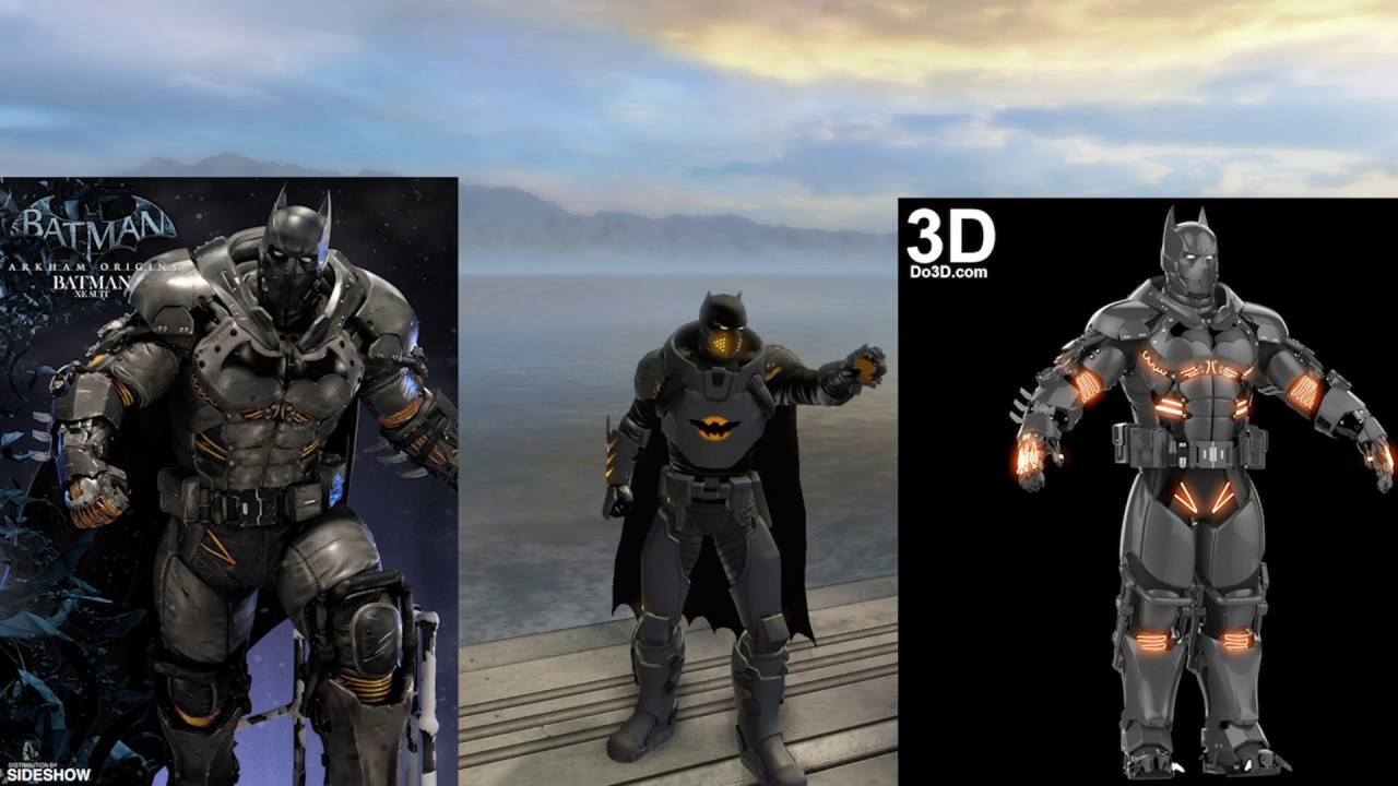 Dcuo Batman XE suit style | Dc universe online | Batman Arkham Origins -  YouTube