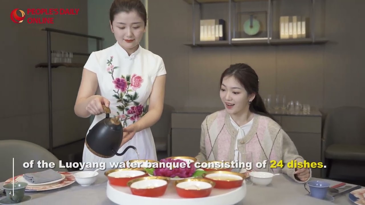 A bite of Henan cuisine  Peony Swallow Dish