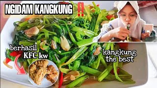 NGIDAM KANGKUNG‼️SAMPE KHUSYUK MAKAN_MENCOBA BIKIN AYAM KRISPI PAKE TEPUNG JAMUR DAN BERHASIL