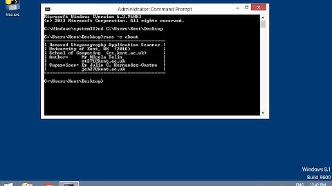 [RSAS] How to detect if a portable Steganoraphy tool like OpenPuff has been used