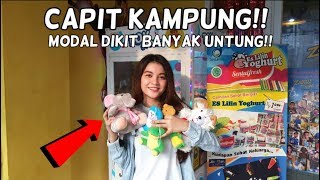 CAPIT KAMPUNG #2 !! MODAL DIKIT BANYAK UNTUNG!! CLAW MACHINE HUNTER