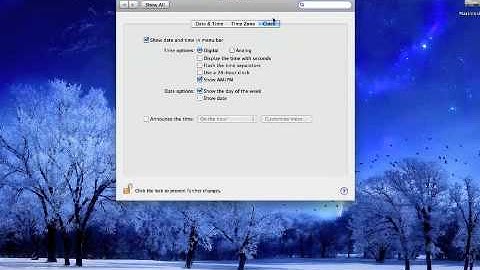 MacTip #2 - Display Date & Time From Desktop