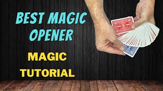 Best Magic Opener - Chicago Opener With A Twist - Magic Card Trick Tutorial