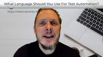 What Language Should You Use for Test Automation? | Serenity Dojo TV