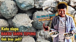 Hampir 1.000 porsi tiap hari, Resep bakso tanpa tepung viral Anti gagal .!