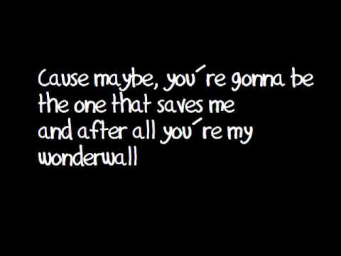 Wonderwall lyrics