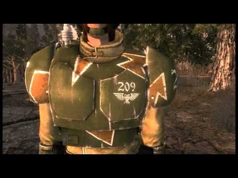 Fallout New Vegas Modswarhammer 40k Imperial Guard Armor Part 1