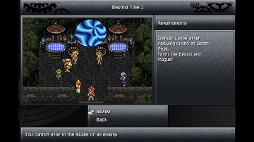 Chrono Trigger Beyond time ending 1