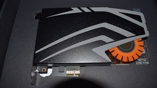 Asus Strix Soar Sound Card Unboxing Youtube