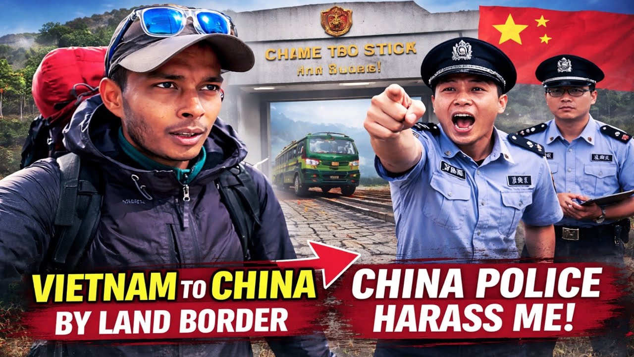 🇻🇳 Vietnam To China 🇨🇳 By Land Border Crossing | Laocai Vietnam To China 