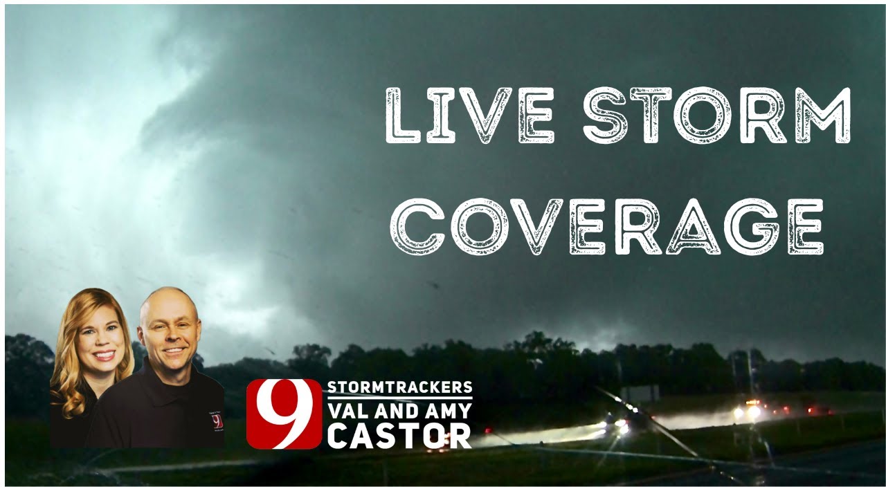 KWTV News 9 StormTrackers Val and Amy Castor track severe storms in North Texas