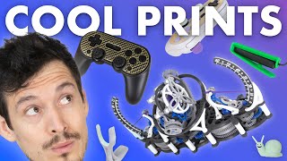 Cool Prints 8 // Flexible Functional 3D Prints + RageProofing my Game Controller