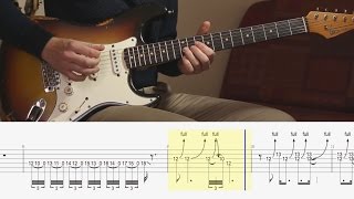 Rory Gallagher - Walk On Hot Coals (Irish tour version) -  (cover with solo tab) chords