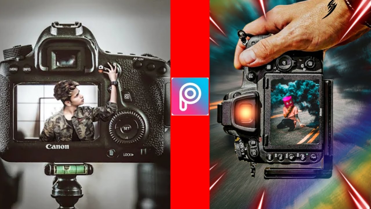 Camera Creative Photo Editing || PicsArt Photo Editing || Lkm Editz -  YouTube