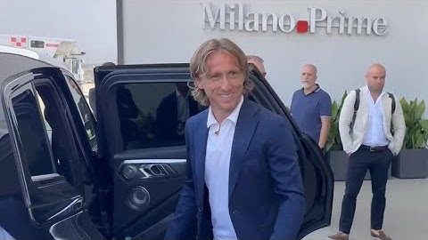 Jubilant AC Milan fans welcome Luka Modric as Croatia, Madrid legend pens deal with Italian side