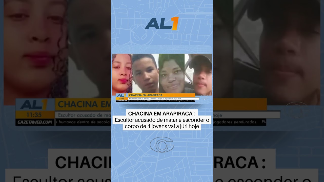 Chacina em Arapiraca: escultor vai a júri