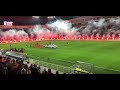 2017/18, KAA Gent - Standard Liege 1-0 fans atmosphere