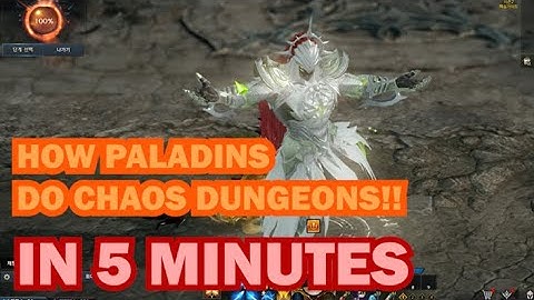 LOSTARK 2.0 : PALADIN CHAOS DUNGEON IT WILL BE WORTH YOUR MINUTE! (failed to make a shorts video..)