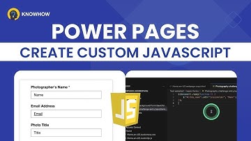 Power Pages Tips | Create Custom JavaScript