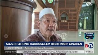 Masjid Agung Darussalam Mojokerto Perpaduan Konsep Majapahit dan Arabian