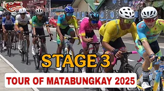 STAGE 3 TOUR OF MATABUNGKAY 2025 ROAD RACE 137 KM