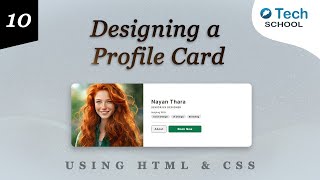 Designing a Profile Card with HTML & CSS