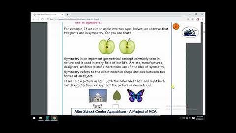 Rotary Club of Ambattur Class 5 Maths Chapter 1 Geometry Part 4