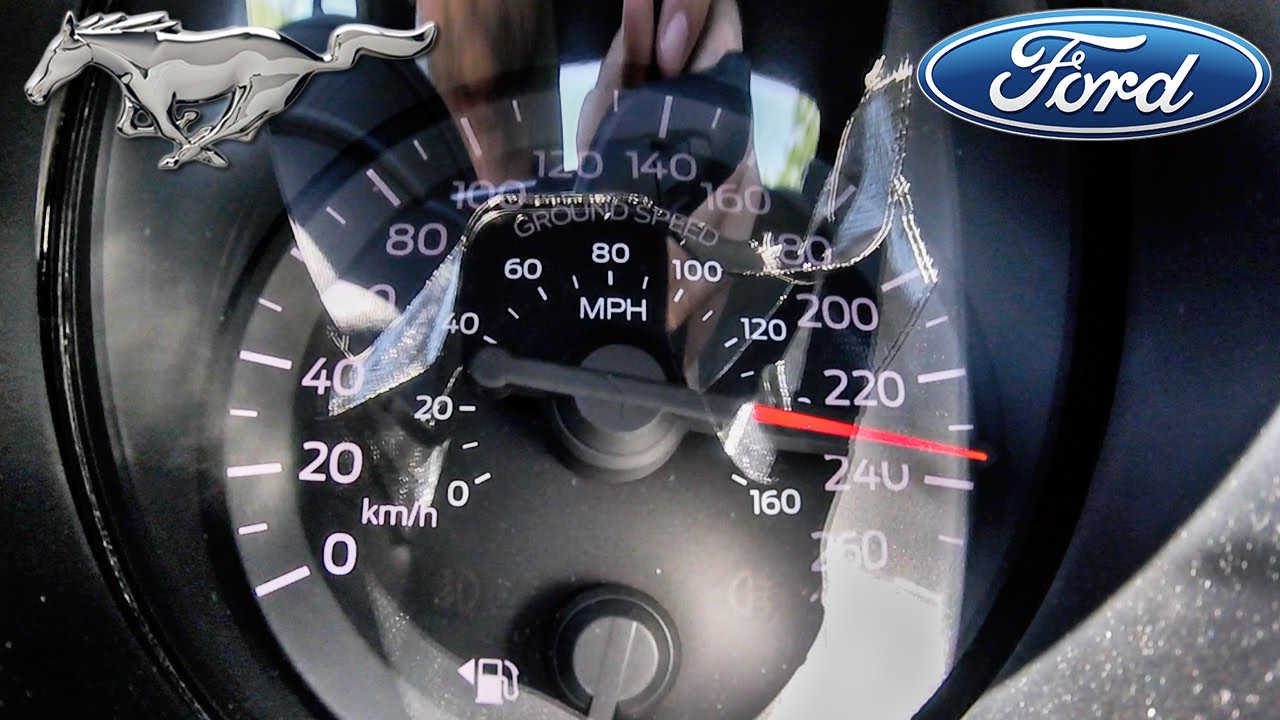 Ford Mustang EcoBoost ACCELERATION TOP SPEED 0-240 km/h by AutoTopNL - YouTube