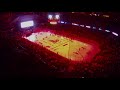 Opening Night From the Rafters