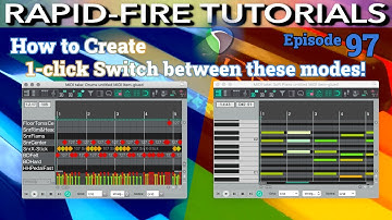 Creating MIDI Drum & Keys Editing Templates in REAPER (Rapid-Fire REAPER tutorials Ep97)