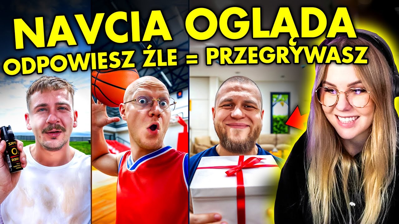 NAVCIA ogląda BUNGEE ODPOWIESZ ŹLE = PRZEGRYWASZ