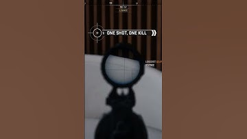 Pistol Long Shot with Scope 😂 MW2