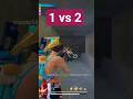 free fire 1vs2 gameplay | freefire progamer | free fire 1 vs 2 kill | #viral #shorts #trending