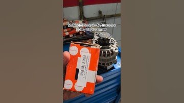 Mahindra Scorpio-N Alternator Pulley Replacement Recall || #youtube #shorts #ytshorts #scorpion