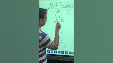 no of triangles #shorts #shortvideo #viralvideo #trending #youtubeshorts #maths #mathstricks