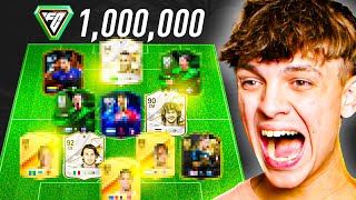 1,000,000 FC 24 POINTS Decides My PRO Team!!