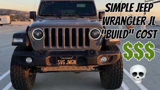 How Much Did It Cost To “Build” My JL Jeep Wrangler Sport? ( So Far ) $xx,xxx by AWZKAR_ 591 views 2 years ago 16 minutes