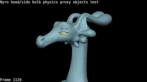 Physics meshes with proxy rigs technique