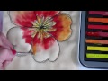 DIY Painting Fabric with Inktense,  Free-Motion Tutorial