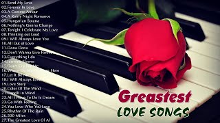 เปียโนที่สวยงาม : เพลงรักโรแมนติกผ่อนคลาย 70s 80s 90s Playlist - เพลงรักฮิตที่ยิ่งใหญ่ที่สุดตลอดกาล