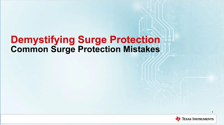 Demystifying Surge Protection: Common Surge Protection Mistakes