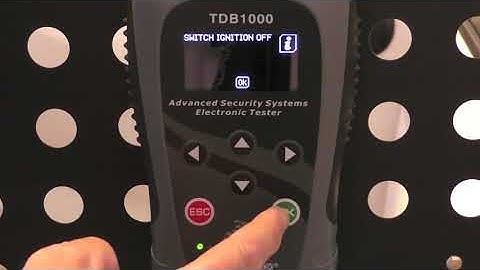 TDB1000 Kia Rio 2016 key programming